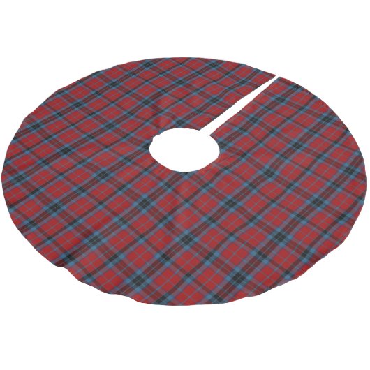 Jupon De Sapin En Polyester Brossé Clan MacTavish Tartan (Angle)