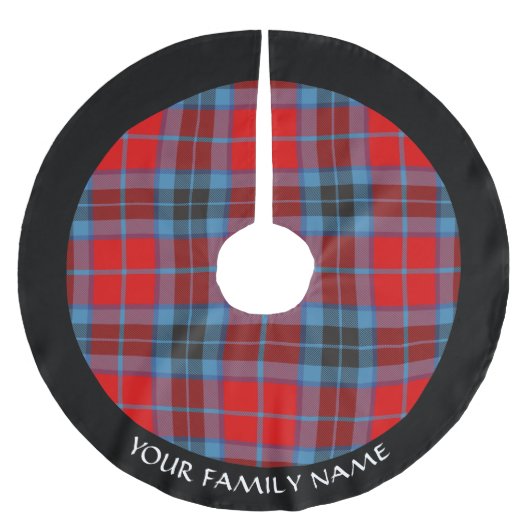 Jupon De Sapin En Polyester Brossé Clan MacTavish Tartan (Devant)