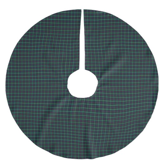 Jupon De Sapin En Polyester Brossé Clan Malcolm Tartan Plaid (Devant)