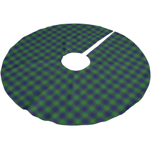 Jupon De Sapin En Polyester Brossé Clan Oliphant Tartan (Angle)