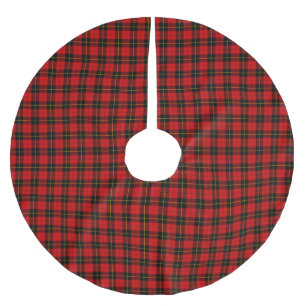 Jupon De Sapin En Polyester Brossé Clan Wallace Tartan