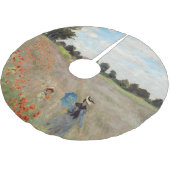 Jupon De Sapin En Polyester Brossé Claude Monet - Champ de pavot (Angle)