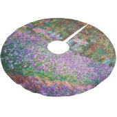 Jupon De Sapin En Polyester Brossé Claude Monet - Le jardin de l'artiste à Giverny (Angle)