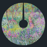 Jupon De Sapin En Polyester Brossé Claude Monet - Le jardin d'Iris à Giverny<br><div class="desc">Jardin d'Iris à Giverny / Jardin d'Artiste à Giverny - Claude Monet,  1899-1900</div>
