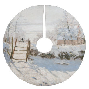 Jupon De Sapin En Polyester Brossé Claude Monet - Le Magpie