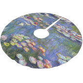Jupon De Sapin En Polyester Brossé Claude Monet - Nymphéas / Nymphéas (Angle)