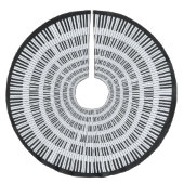 Jupon De Sapin En Polyester Brossé Clés de piano (Devant)