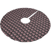 Jupon De Sapin En Polyester Brossé Cloches de Parties scintillant rose glam pendant l (Angle)