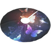 Jupon De Sapin En Polyester Brossé Clowing Night Butterflies (Angle)