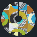 Jupon De Sapin En Polyester Brossé Collage géométrique : cercles, motif vintage.<br><div class="desc">Motif sans couture. Cercles motif dans le style de collage géométrique. Image ancienne. Profitez de l'ensemble de 16 carreaux colorés Azulejos aux motifs décoratifs traditionnels. Un mélange vintage de cercles crée un motif fascinant. rétro, patchwork, arrière - plan, motif, abstrait, illustration, texture, déco, mode, blanc, grunge, transparent, géométrique, tissu, vieux,...</div>