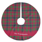 Jupon De Sapin En Polyester Brossé Comté Clare Tartan personnalisable (Devant)