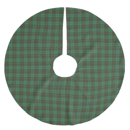 Jupon De Sapin En Polyester Brossé Comté d'Irlande Dublin Tartan (Devant)