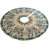 Jupon De Sapin En Polyester Brossé Conception abstraite composée (Angle)