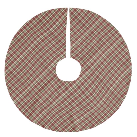 Jupon De Sapin En Polyester Brossé congé de noël (Devant)