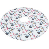 Jupon De Sapin En Polyester Brossé Cosmétique / maquillage illustration (Angle)