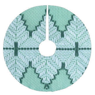Jupon De Sapin En Polyester Brossé Couchage en fil textile rétro, pulsation graphique