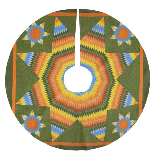 Jupon De Sapin En Polyester Brossé Couette Lone Star (Devant)