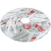 Jupon De Sapin En Polyester Brossé Couleur d'eau rouge pâle (Angle)
