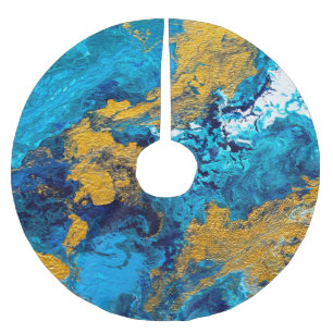 Jupon De Sapin En Polyester Brossé Couleurs d'Imaginaire : Artistique Abstrait Arrièr