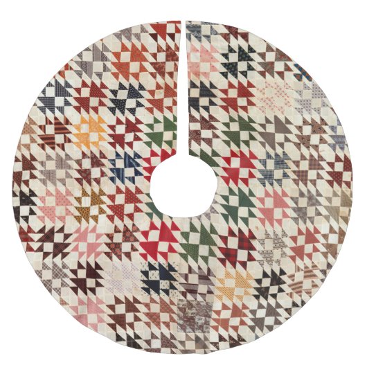 Jupon De Sapin En Polyester Brossé Couvre-lit Double X (Devant)