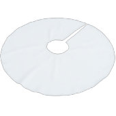 Jupon De Sapin En Polyester Brossé Créez votre propre design (Angle)