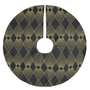 Jupon De Sapin En Polyester Brossé Décoration Art Déco Motif sans odeur