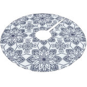 Jupon De Sapin En Polyester Brossé Décorations (Angle)