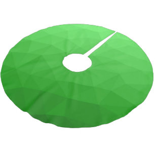 Jupon De Sapin En Polyester Brossé Dégradé vert clair motif lumineux de maille géomét