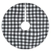 Jupon De Sapin En Polyester Brossé Dépannage du bilan de Buffalo noir et blanc (Devant)