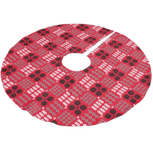 Jupon De Sapin En Polyester Brossé Design de tapisserie galloise (Angle)