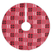 Jupon De Sapin En Polyester Brossé Design de tapisserie galloise (Devant)