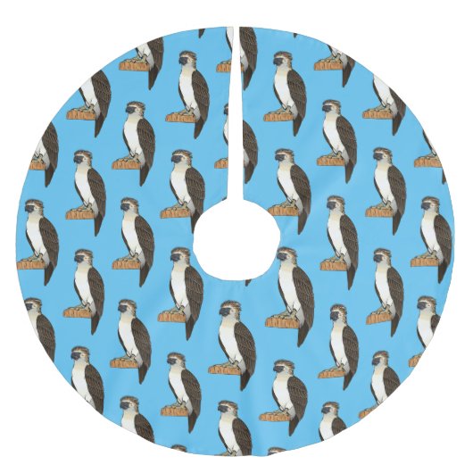 Jupon De Sapin En Polyester Brossé dessin animé d'aigle des Philippines (Devant)