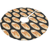 Jupon De Sapin En Polyester Brossé Dessin du Croissant (Angle)