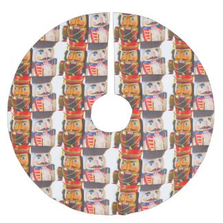 Jupon De Sapin En Polyester Brossé Deux noisettes de Noël