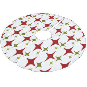 Jupon De Sapin En Polyester Brossé Diamond Stars (Angle)