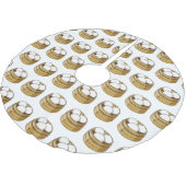 Jupon De Sapin En Polyester Brossé Dim sum dessin animé (Angle)