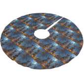 Jupon De Sapin En Polyester Brossé Doberman Halloween Éffrayant (Angle)