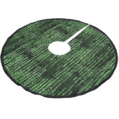Jupon De Sapin En Polyester Brossé Données de la matrice de programmation d'ordinateu (Angle)