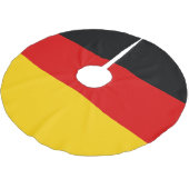 Jupon De Sapin En Polyester Brossé Drapeau allemand (Angle)