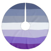Jupon De Sapin En Polyester Brossé Drapeau de fierté lesbienne Butch (Devant)