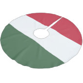 Jupon De Sapin En Polyester Brossé drapeau de la Hongrie (Angle)