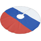 Jupon De Sapin En Polyester Brossé Drapeau de la Russie (Angle)