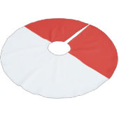 Jupon De Sapin En Polyester Brossé Drapeau de l'Indonésie (Angle)