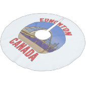 Jupon De Sapin En Polyester Brossé Edmonton Alberta Canada (Angle)