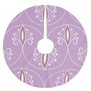 Jupon De Sapin En Polyester Brossé Élégance de la torsion : géométrique Vintage