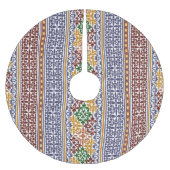 Jupon De Sapin En Polyester Brossé élégant motif ethnique (Devant)