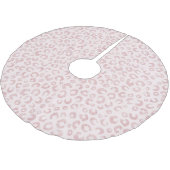 Jupon De Sapin En Polyester Brossé Élégant Rose Parties scintillant d'or Leopard Moti (Angle)
