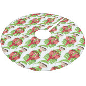 Jupon De Sapin En Polyester Brossé Elfe à lunettes (Angle)