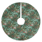 Jupon De Sapin En Polyester Brossé Enchanter Classic Élégance Noël (Devant)