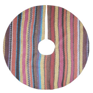 Jupon De Sapin En Polyester Brossé Fabric Stripes Pattern colored I + your ideas